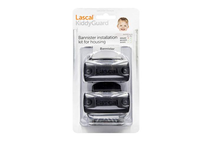 Lascal KiddyGuard Avant/Accent/Assure Rohrhalterung Set für Rollgehäuse, Stangenhalterung für runde