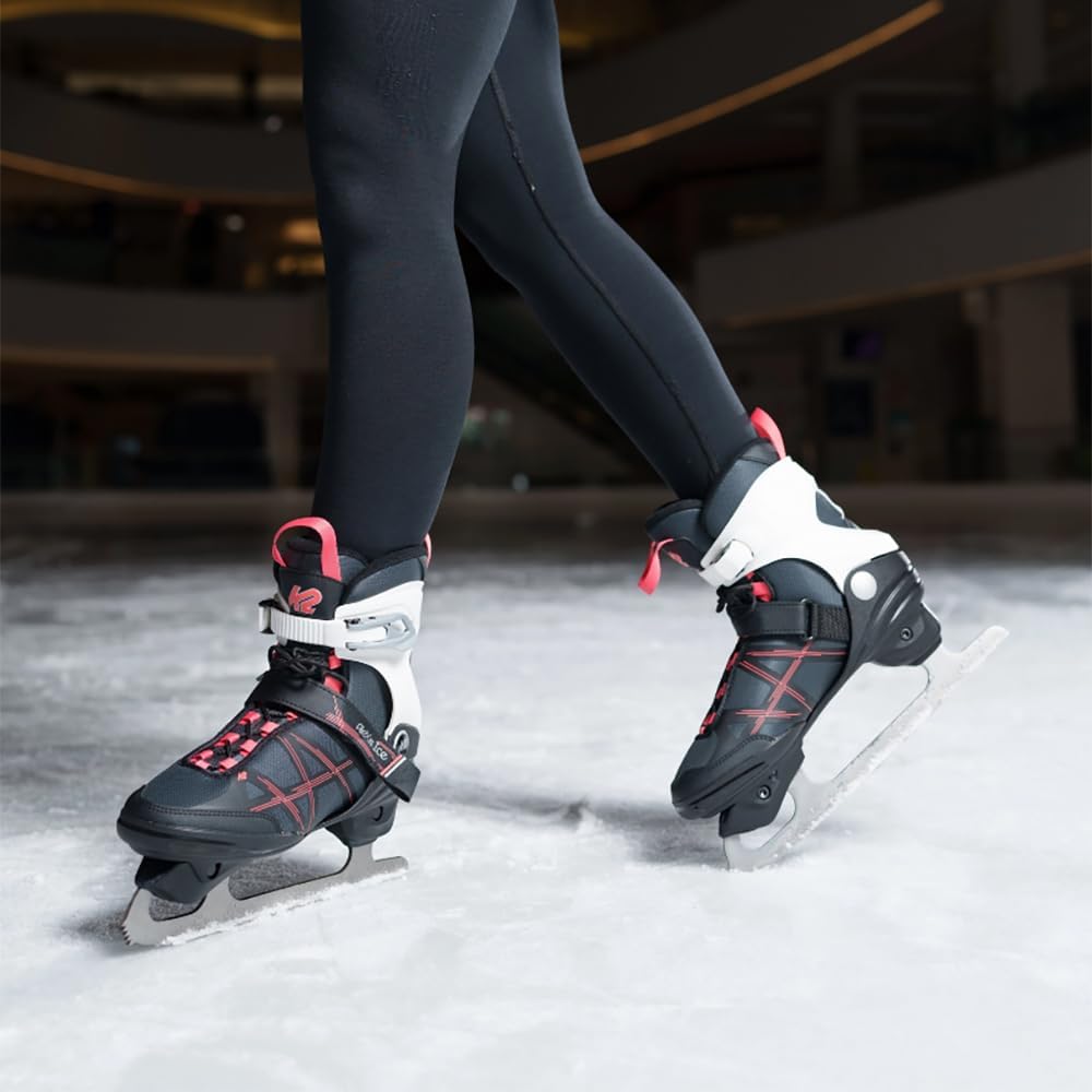 K2 Skates Damen Schlittschuhe ALEXIS ICE FB , gray - pink, 25G0610 EU: 39 (UK: 5.5 / US: 8) ALEXIS I