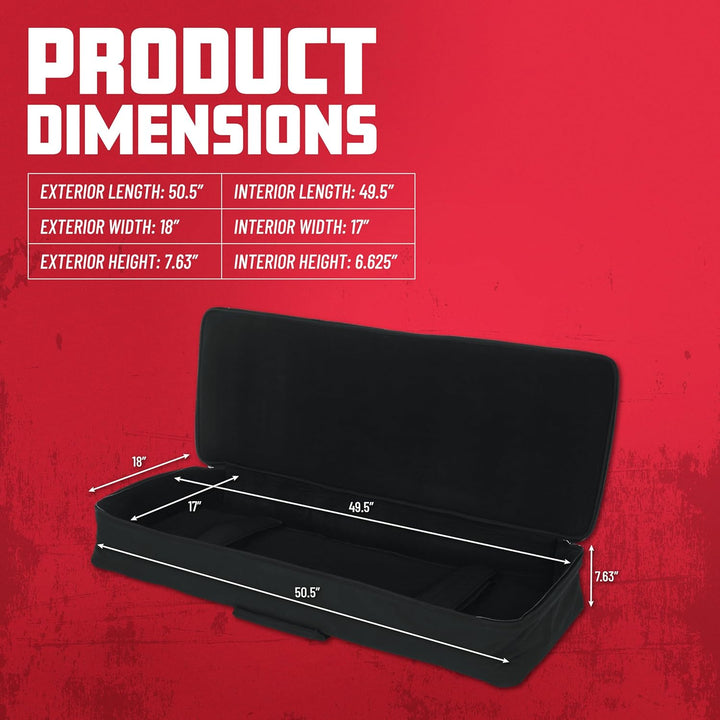 Gator Cases gepolstertes Softcase für schlanke 76-Tasten Keyboards, schwarz (GKB-76 Slim) 76 Schlüss