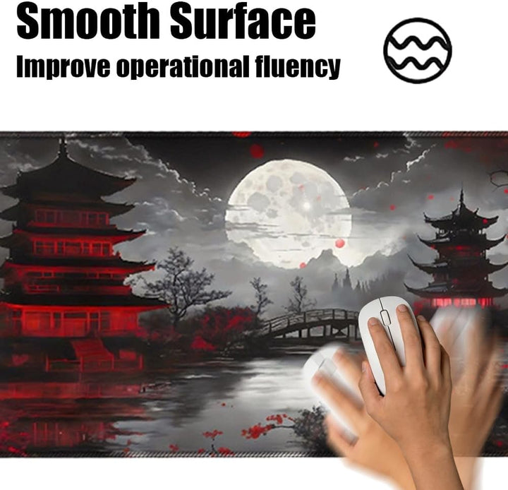 Mauspad Schreibtischunterlage Gaming Mousepad XXL 900x400mm Büro Zubehör Mouse Pad Schreibtisch Offi