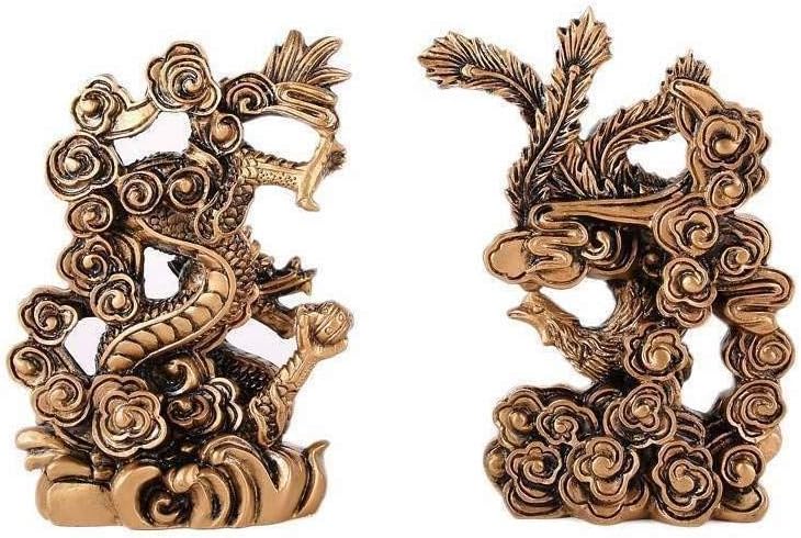 Drachenpaar Feng Shui Drache Phönix, Drache Phönix