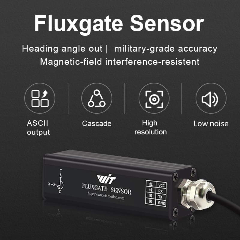 WitMotion HWT3100 DREI-Achsen-Elektronischer Kompass Geomagnetischer Sensor Magnetometer Heading Ang