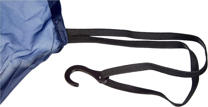 PETEX Autoabdeckung Halbgarage Grösse L (ca 287 x 145 x 61 cm), Nylon, blau, L