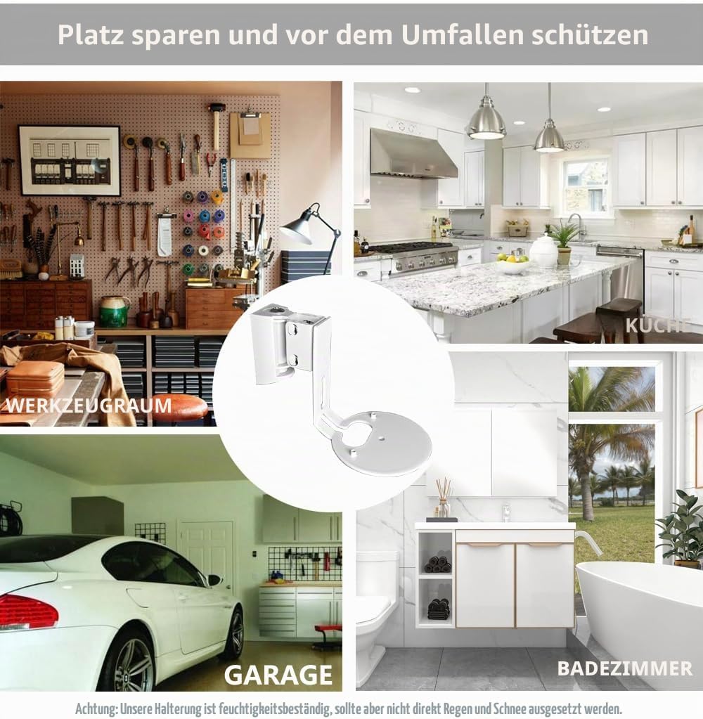 EMAQUIN Wandhalterung Paar(2 Stück) für Sonos Era 100 Lautsprecher(Schwenkbar und neigbar,kompatibel