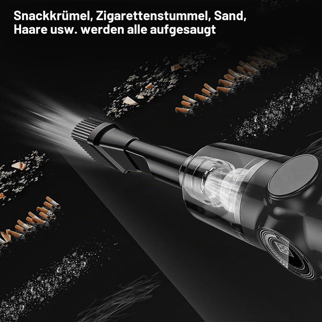 GOMETY Mini Handstaubsauger, Komfortabel Wiederaufladbarer Handstaubsauger, Handstaubsauger Akku Han
