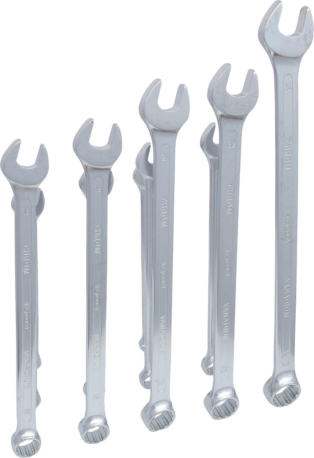 KS Tools 517.1505 CLASSIC Ringmaulschlüssel-Satz, XL 11-tlg. 12-24mm