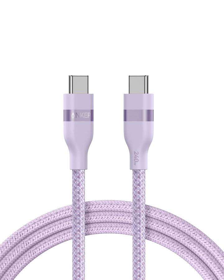 Anker Nano 240W USB C auf USB C Kabel, [1 Stück 1,8m] PD 3.0 Schnellladekabel USB C Kable, flexibel