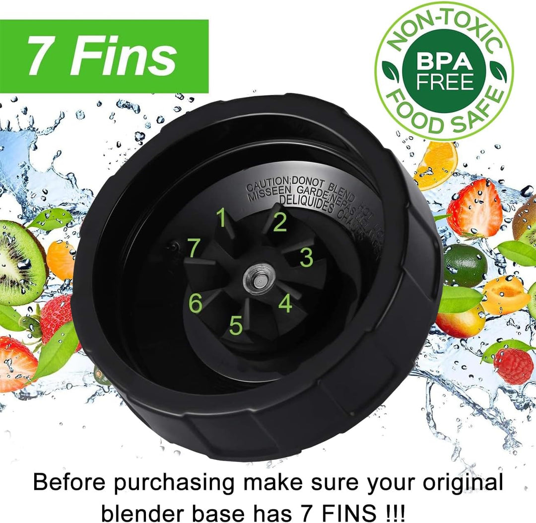 Mixer Ersatzteile Klingen Kompatibel mit Ninja Auto-iQ Küchenmaschine & Mixer BN800EU BN750EU BN495E