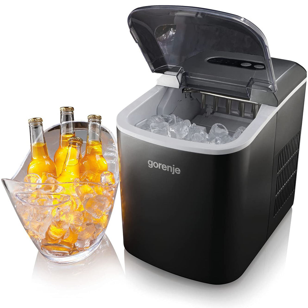 GORENJE IMC1200B Eiswürfelbereiter mit 9 Min. Zubereitungszeit und geeignet für kleine und grosse Ei