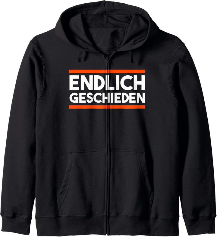Scheidungsparty Trennung Scheidung Endlich geschieden Kapuzenjacke