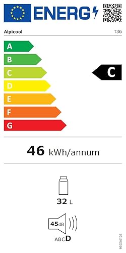 AAOBOSI Kompressor Kühlbox 36L, Kühlbox Auto Mit WiFi-APP-Steuerung, 12/24V und 100-240V Kühlbox Ele