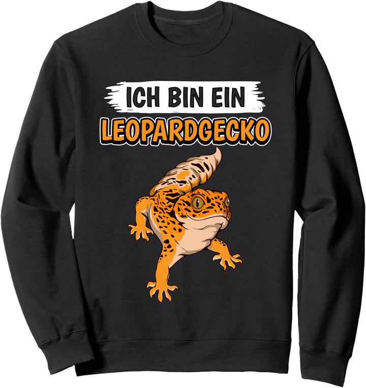 Leopardgeckos Sachen Ich bin ein Leopardgecko Sweatshirt