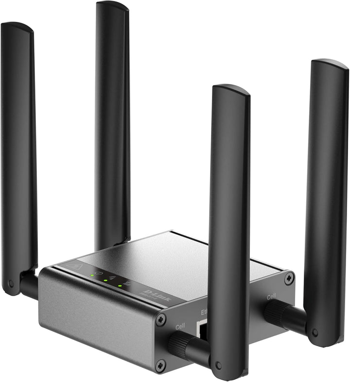 D-Link DWM-311-G 5G M2M VPN Modem (Robuster Industrie 5G NR Router, IoT Gateway, Remote Monitoring,