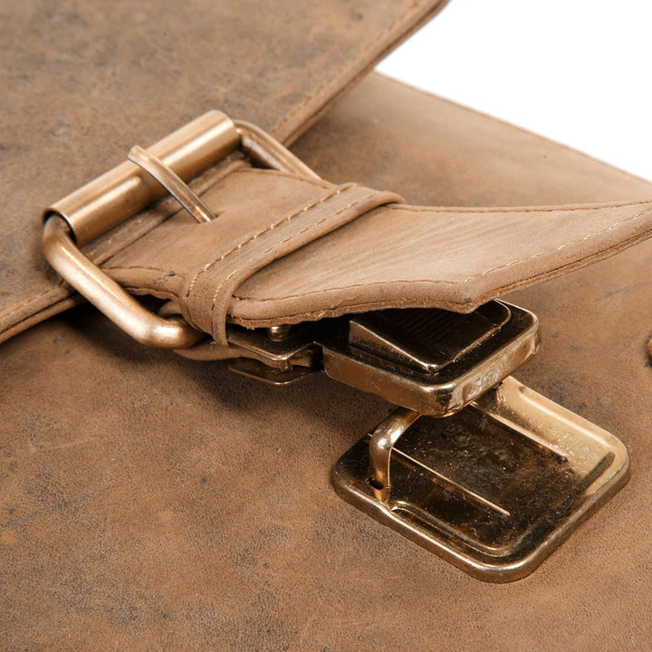 Harold's Kuriertasche 40 x 30 x 10 cm Rind-Leder Messenger Schulter-Tasche 339903