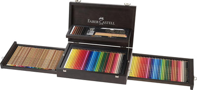 Faber-Castell - 110085 125er A&G Collection Koffer Polychromos Künstlerfarbstifte, Albrecht Dürer &