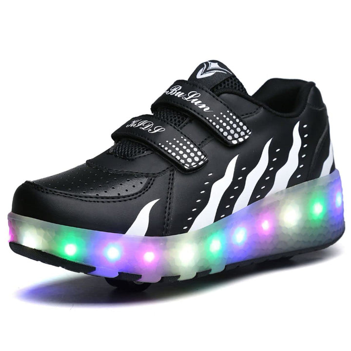 HUSKSWARE Kinder Sneaker 2-4 Räder Jungen Mädchen Sneaker Party Geburtstag Weihnachten 32 EU 028 Sch