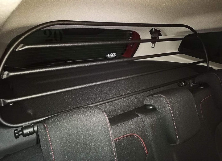 ERGOTECH Trenngitter Hundegitter Schutzgitter für Dacia Duster (2018-2024), RDA65HBG-M, für Hunde un