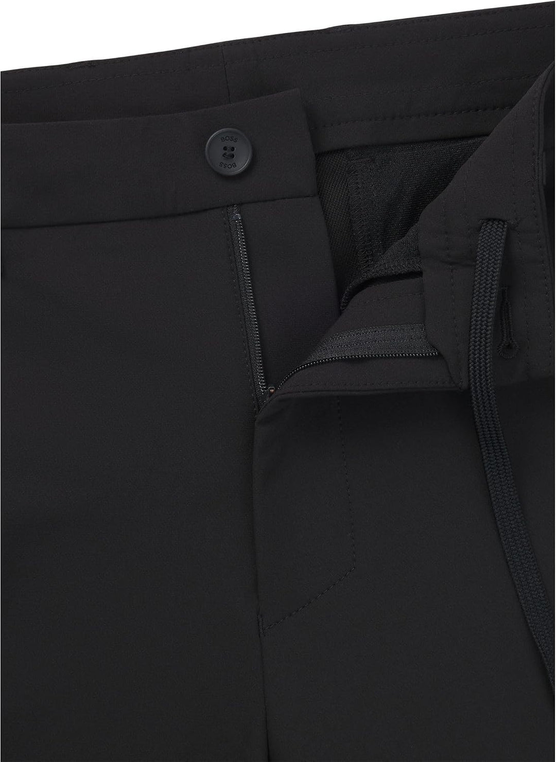 BOSS Herren T_Commuter-reg Trousers Flat Packed 46 Black1, 46 Black1