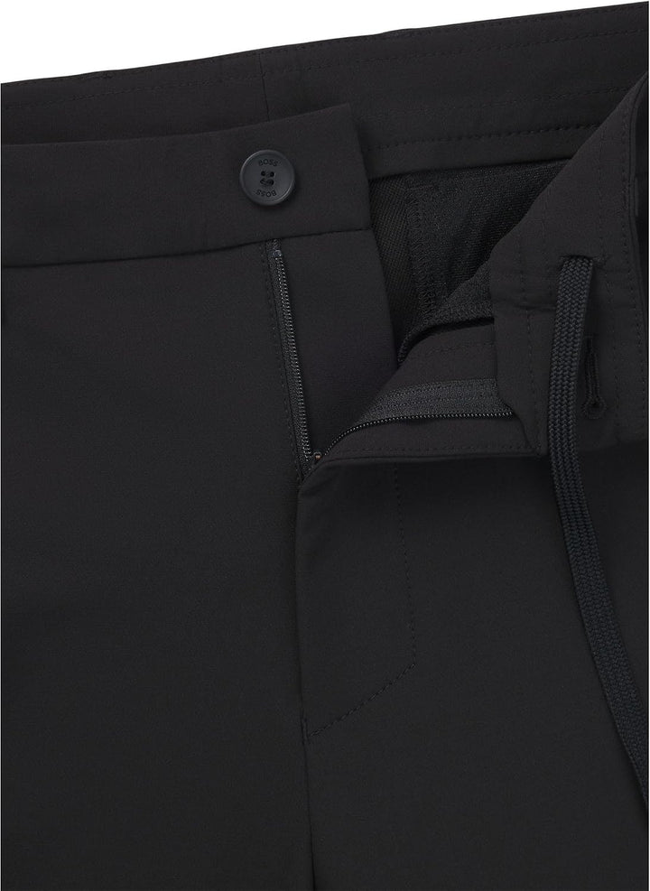 BOSS Herren T_Commuter-reg Trousers Flat Packed 46 Black1, 46 Black1