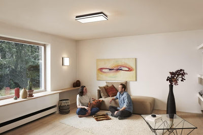 Ledvance ORBIS MAGNET SMART+ Wi-Fi 30x30cm, dimmbare LED Deckenleuchte für den Innenbereich, 26W, Fa