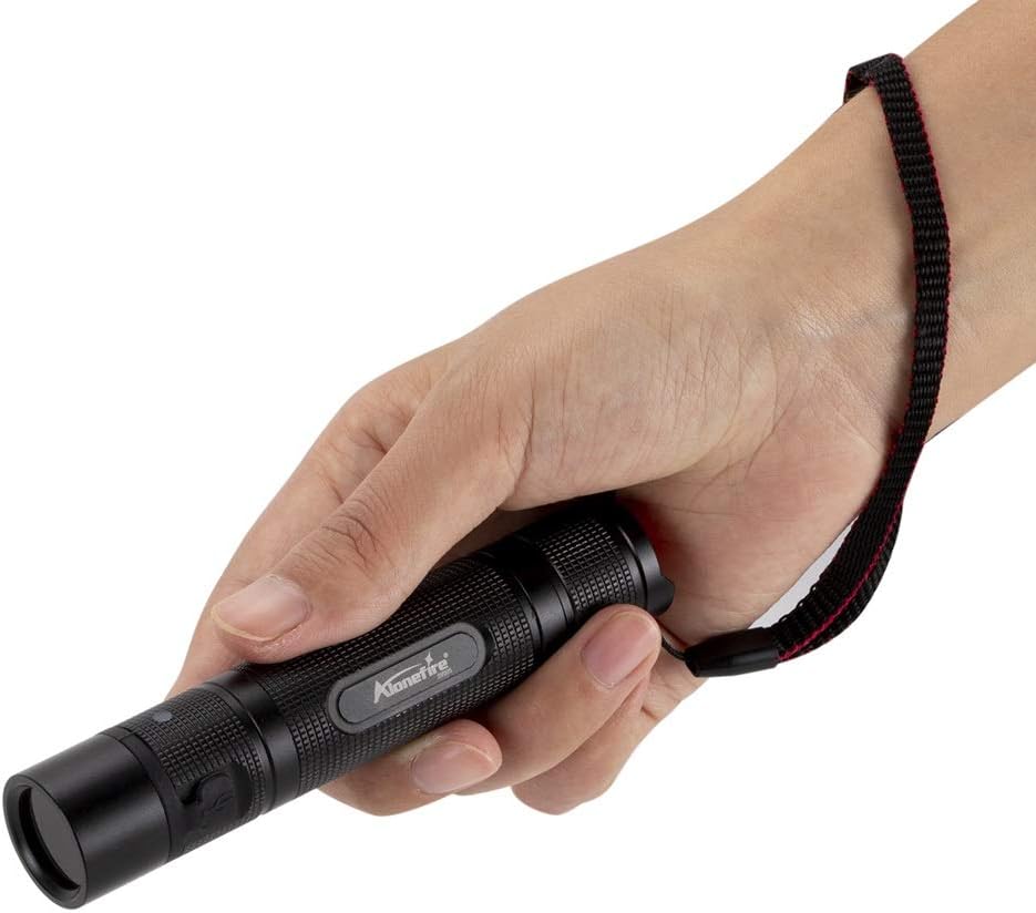 ALONEFIRE SV005 10W LED 365nm UV Taschenlampe Schwarzlicht Tragbarer USB Wiederaufladbar Schwarzlich