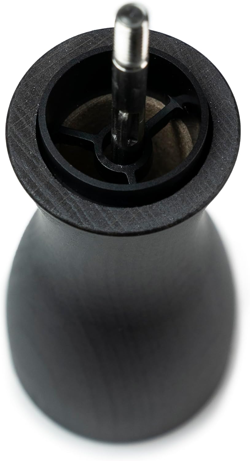 Peugeot Fidji Manuelle Pfeffermühle, Klassische Mahlgradeinstellung, Höhe: 15 cm, Holz, Schwarz, 171