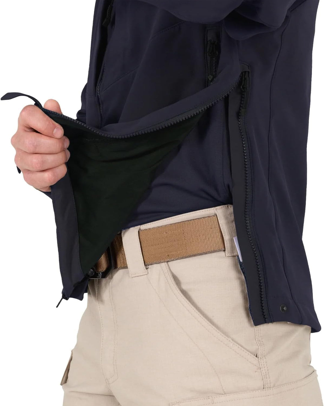 First Tactical Herren Tactix Series Softshell Duty Jacke Midnight Navy (Marineblau) Large / Regular,