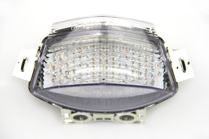 avdb-moto LED-Bremslicht mit integrierten Blinker kompatibel mit Kawasaki ER6, N, F 2006/2008 (klar)