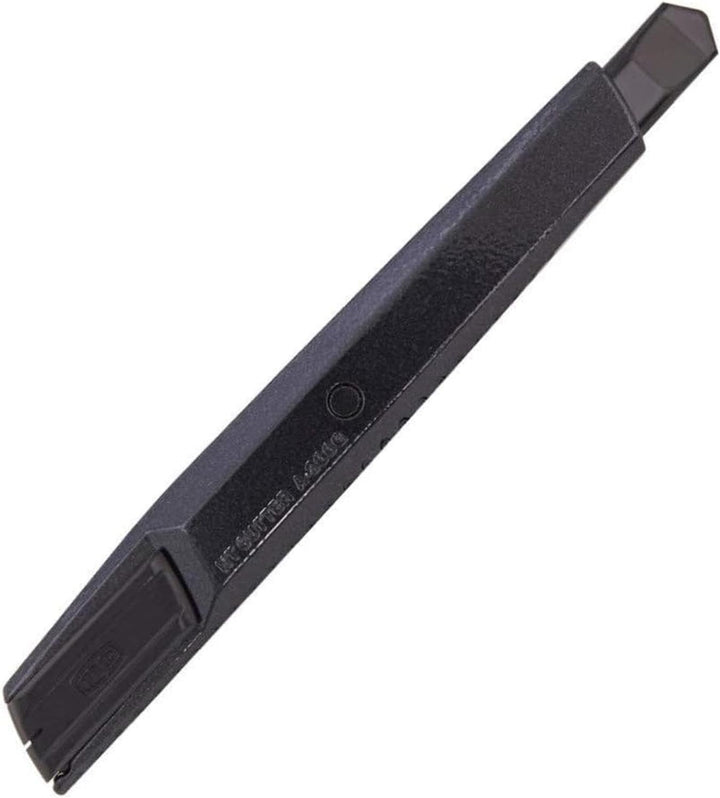 NT Cutter Ganzmetallcutter PMGA-EVO2 (Cutter-Messer mit Taste, inkl. 1 Klinge, für Rechts-/Linkshänd