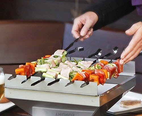 THÜROS Schaschlikspiessaufsatz für T1 & GF 30x30 cm Für 30 x 30 cm Grillfläche, Für 30 x 30 cm