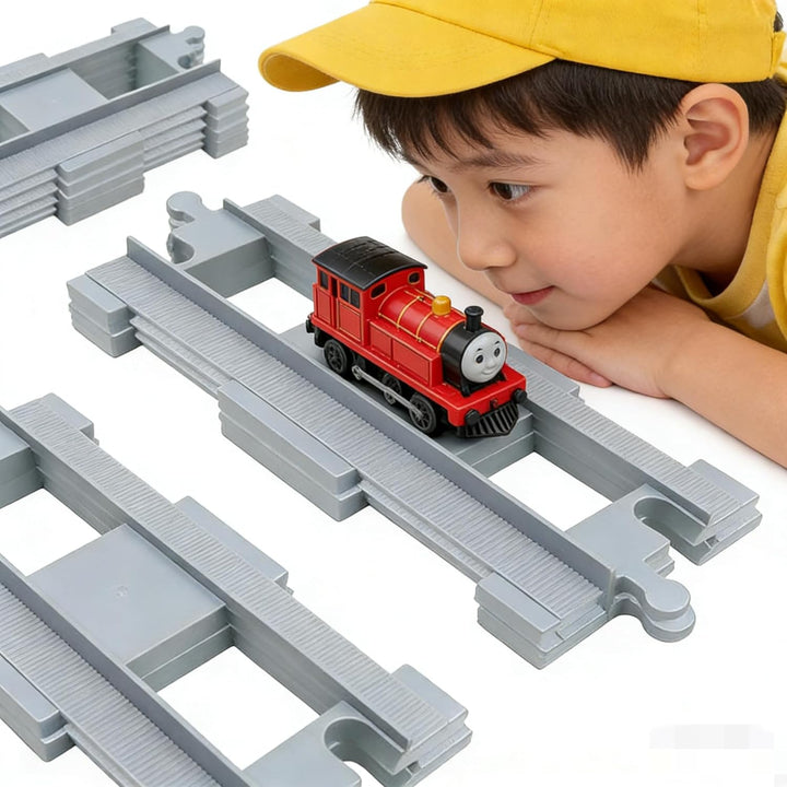 Bausteine Zug Schienen Set,Duplo Eisenbahn,City Eisenbahn Schienen,Schienen Erweiterungsset,Spielzeu