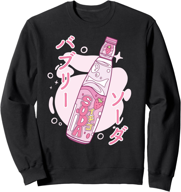 Japanisches Soda-Erdbeer-Getränk - Japanisch Sweatshirt