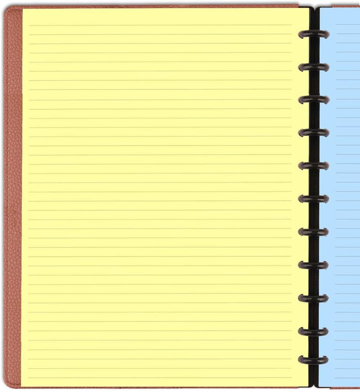 Nachfüllpapier in Briefgrösse, A4, lose Blätter, für TUL Custom Notizsystem, Discbound Notizbuch, Pl