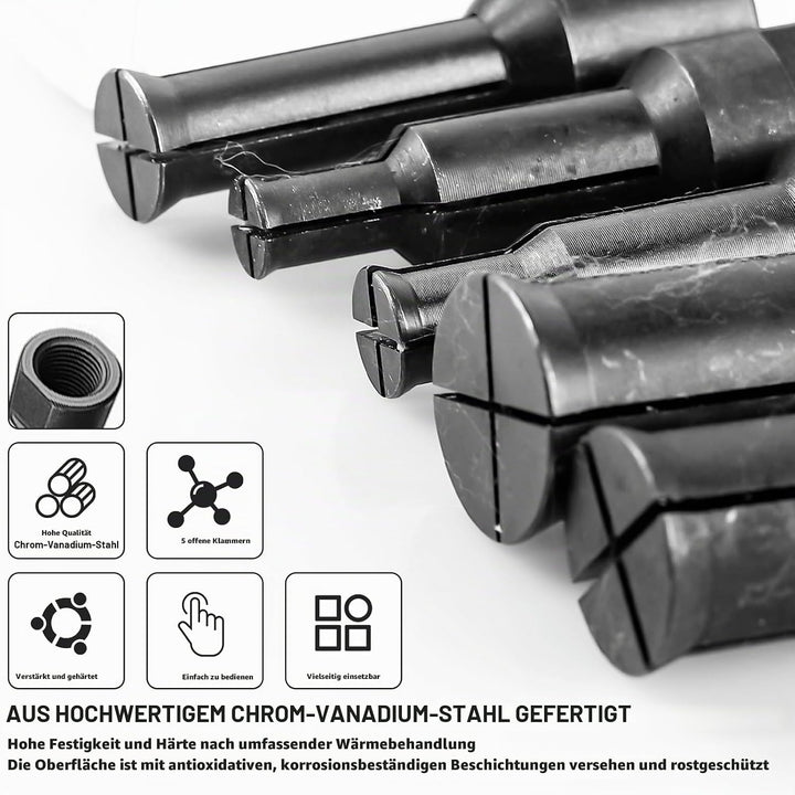 12 Stück 9-23mm Innenlager Abzieher Set, Radlager Abzieher Motorrad, Motorrad Innenlager-Auszieher-K