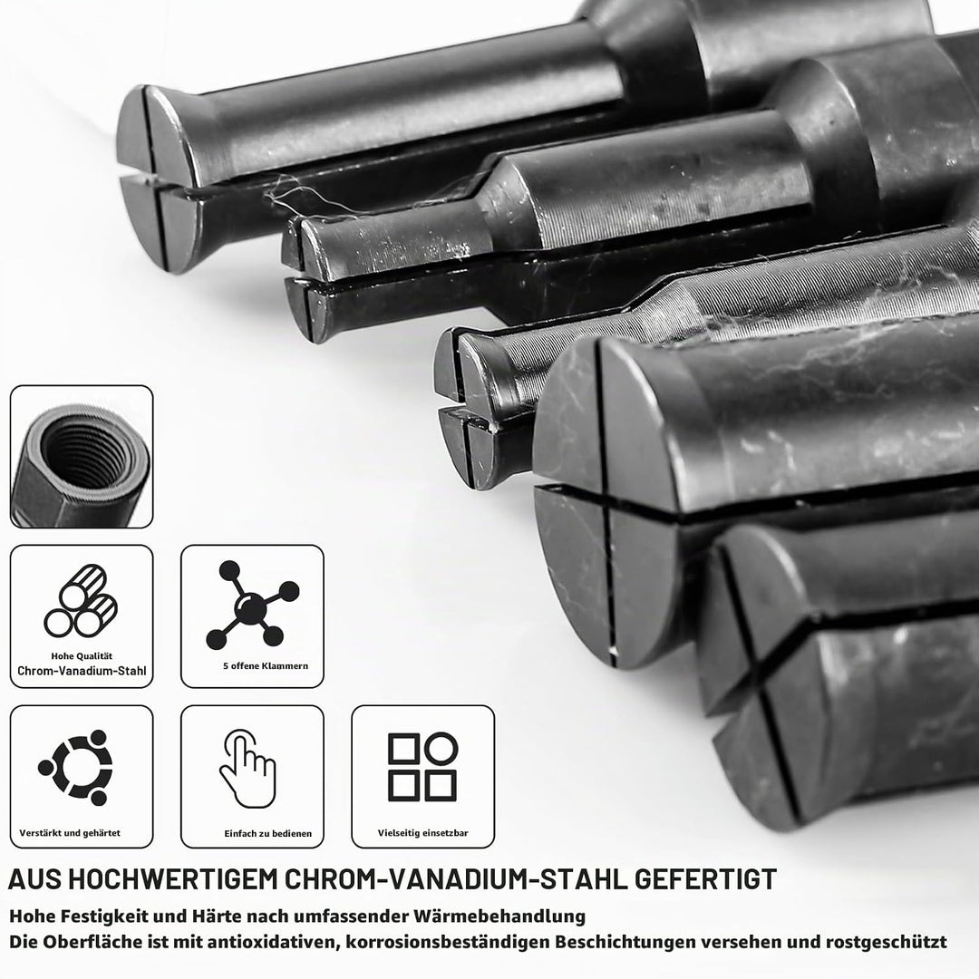 9-23mm Innenlager Abzieher Set, 12 Stück Radlager Abzieher Motorrad, Motorrad Innenlager-Auszieher-K
