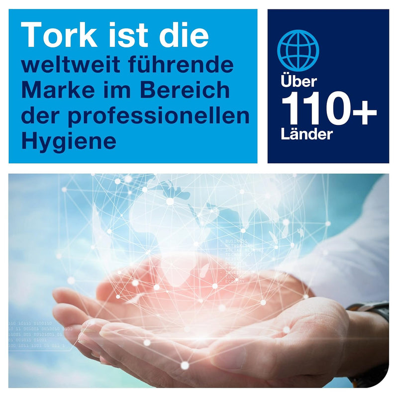 Tork 101221 Starke Mehrzweck Papierwischtücher für das M1 Innenabrollung Mini Spendersystem / 2-lagi