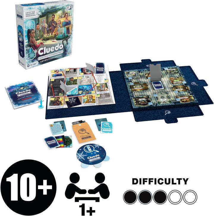 Cluedo Adventskalender: Secrets Under Snowfall - Deutsche Fassung