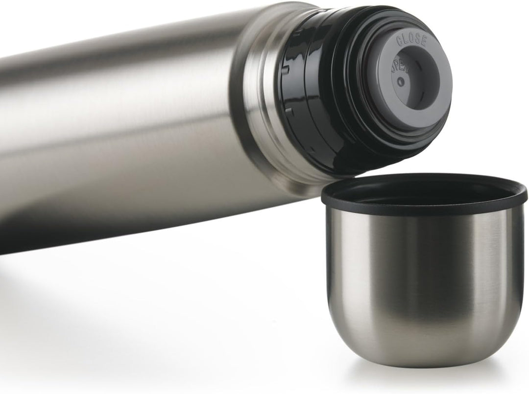 Blumtal® Thermosflasche 1L - BPA-freie Thermoskanne für warm&kalt - auslaufsichere Isolierflasche 1L