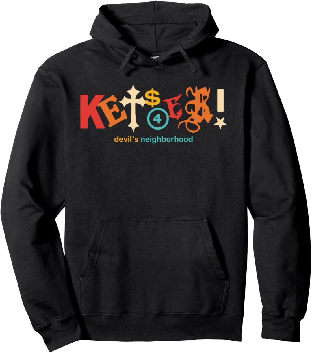 Kets4Eki Devils Neighborhood Vintage Bekleidung Pullover Hoodie