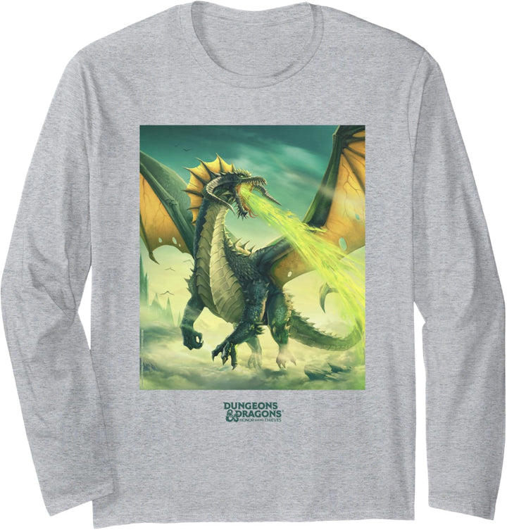 Dungeons & Dragons Honor Among Thieves Black Dragon Langarmshirt