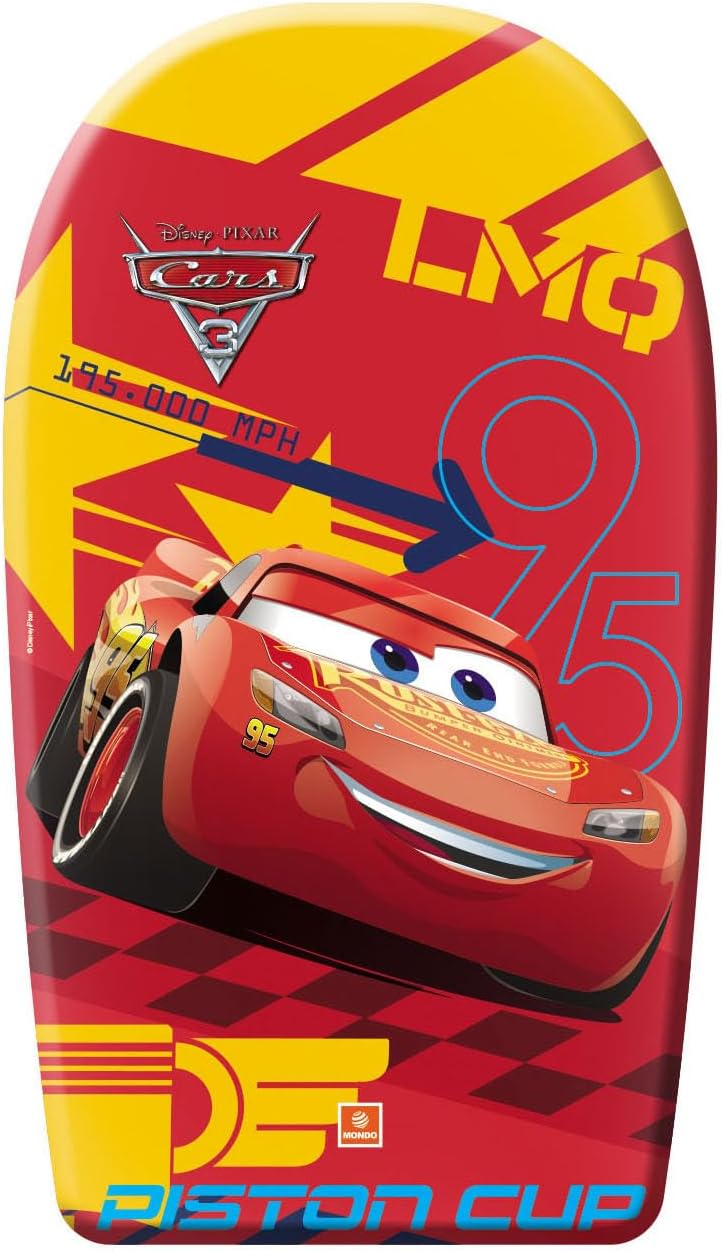 Mondo Toys - CARS Body Board - Surfbrett für Kinder, 84 cm - 11195