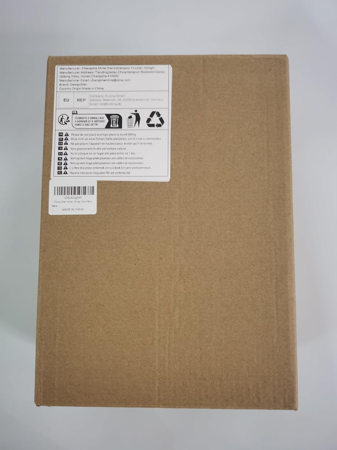 Schmuckkasten, Schmuckkästchen mit Schubladen für Damen Mädchen, Samt Schmuckbox Schmuckschatulle Gr