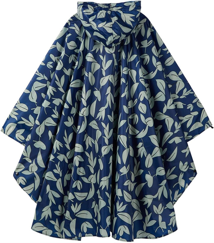 Regenponcho Damen/Herren Outdoor Jacket – Wasserdicht, Leicht & Packbar für Wandern, Camping Mit Kap