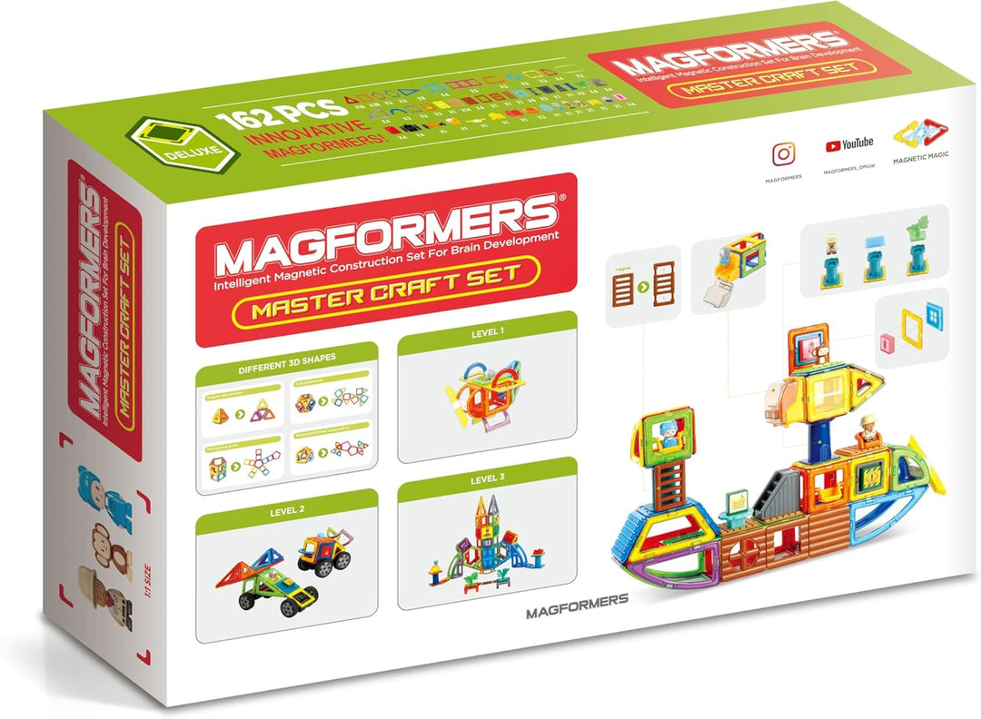MAGFORMERS Master Craft Set, 279-15