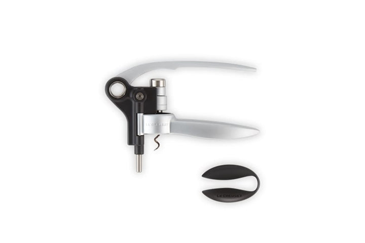 Le Creuset, Professioneller Korkenzieher, Entfernung von Weinkorken, Silber (Metal), LM250 Lm250 Sil