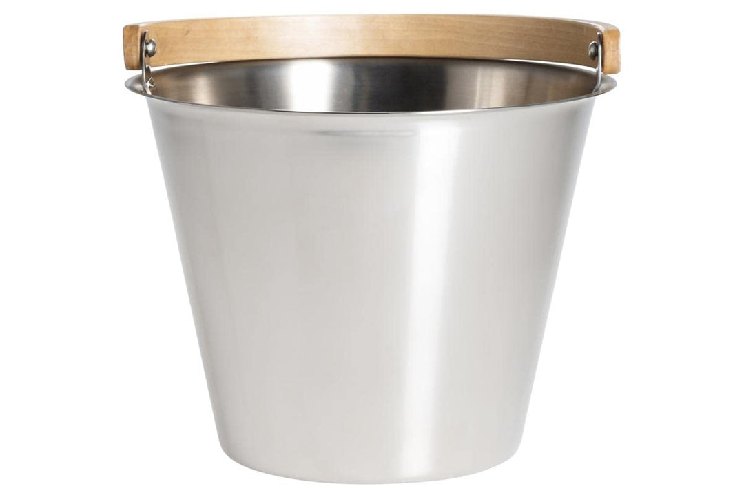 Rento Sauna Bucket Stainless Steel