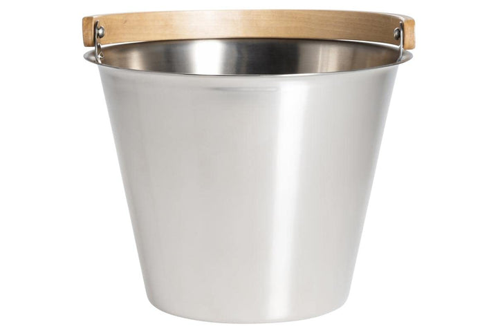 Rento Sauna Bucket Stainless Steel