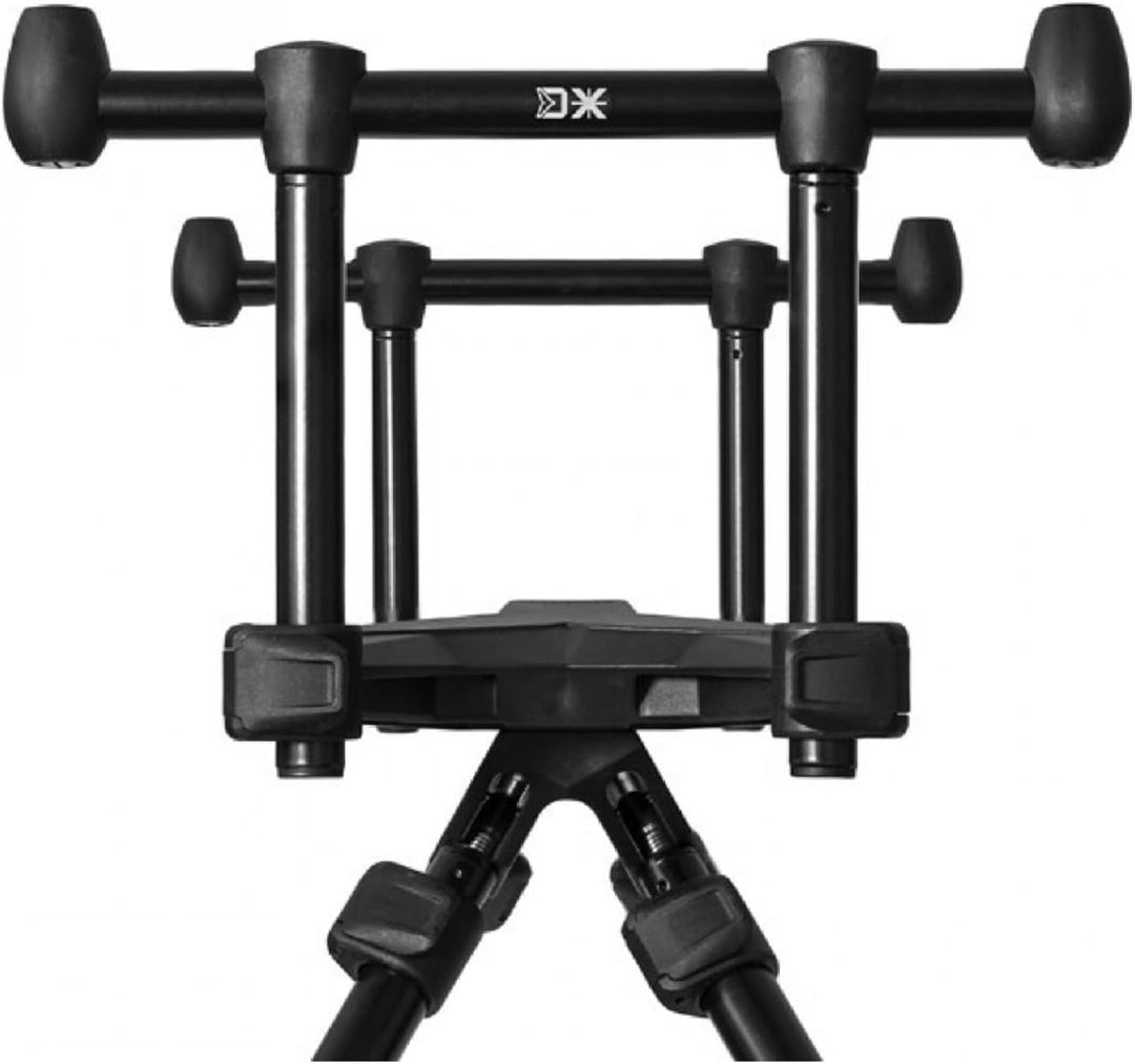 Delphin Bronx 2G Stalx Rod Pod schwarz Rutenauflage British Style