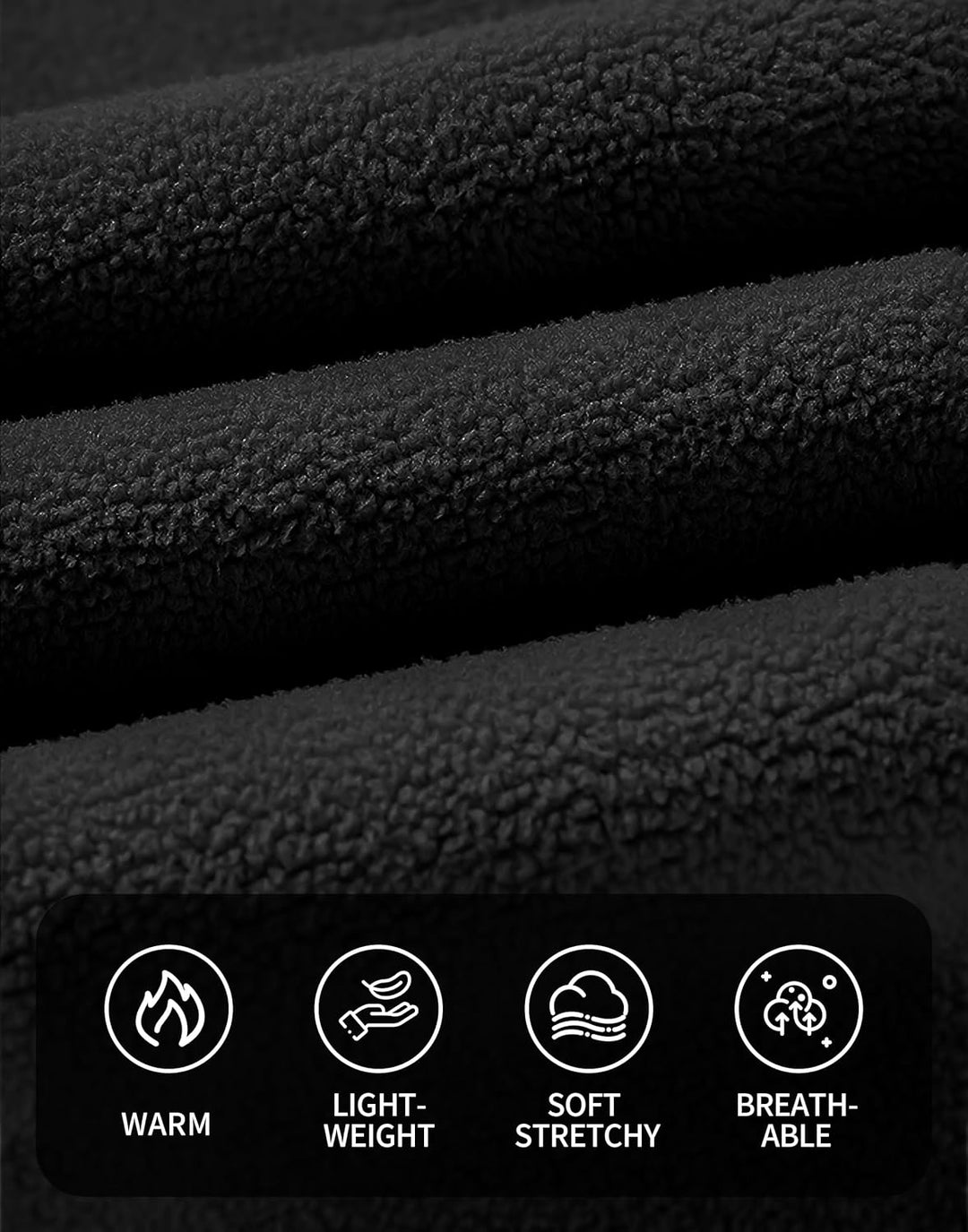 Pioneer Camp Herren Fleecejacke Full Zip Outdoor Polar Leicht Winddicht Jacke mit Reissverschluss L