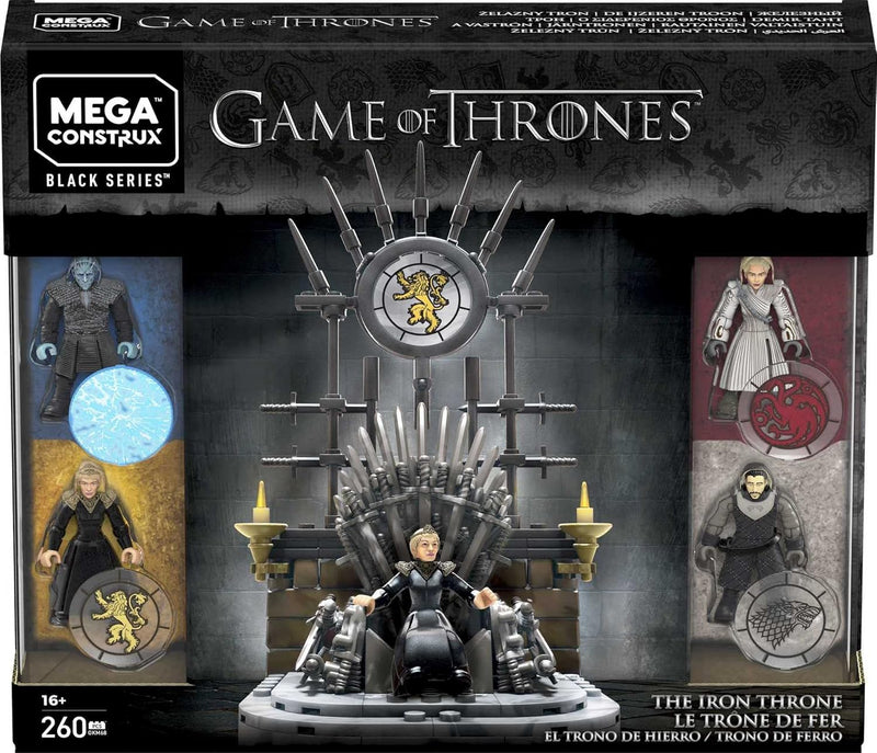 MEGA Construx GKM68 - Probuilder Game of Thrones Der eiserne Thron Mehrfarbig, Der eiserne Thron